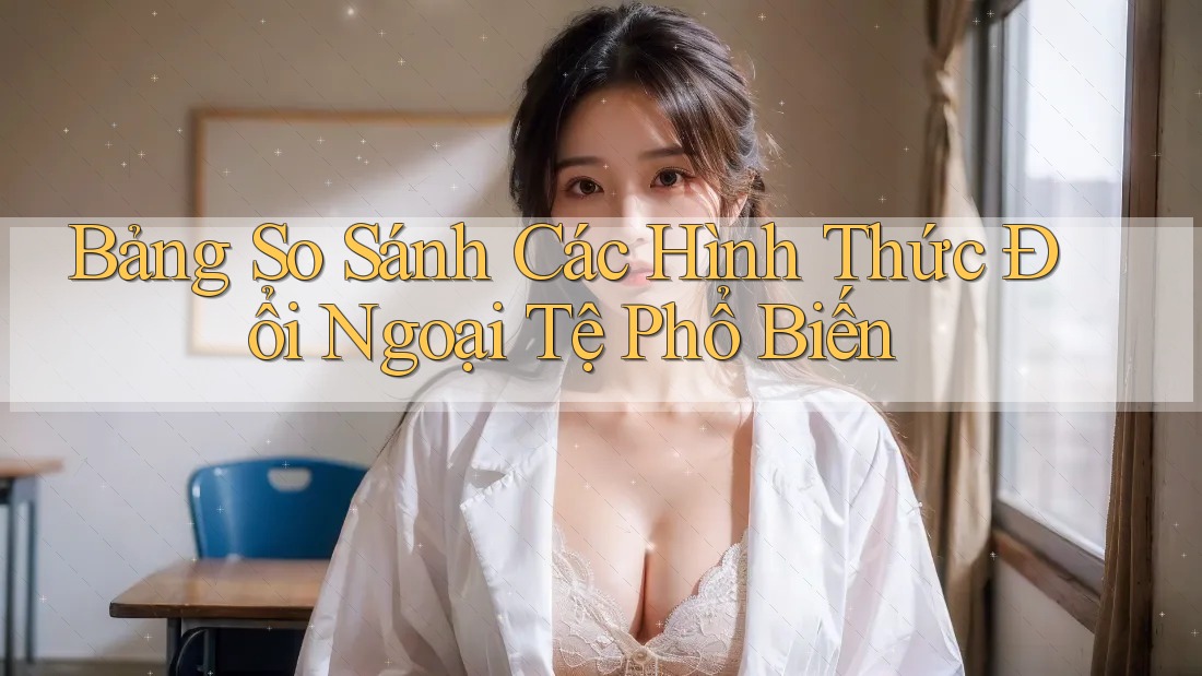 Bảng So Sánh Các Hình Thức Đổi Ngoại Tệ Phổ Biến
