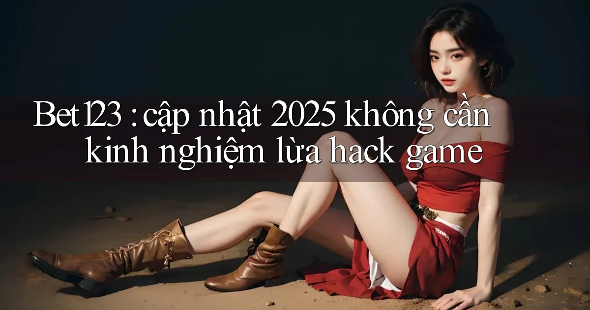 Bet123 cập nhật 2025 không cần kinh nghiệm lừa hack game