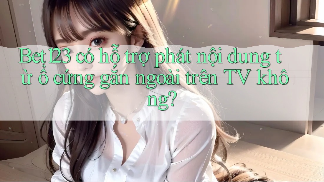 Bet123 có hỗ trợ phát nội dung từ ổ cứng gắn ngoài trên TV không? Bet123 có hỗ trợ phát nội dung từ ổ cứng gắn ngoài trên TV không?
