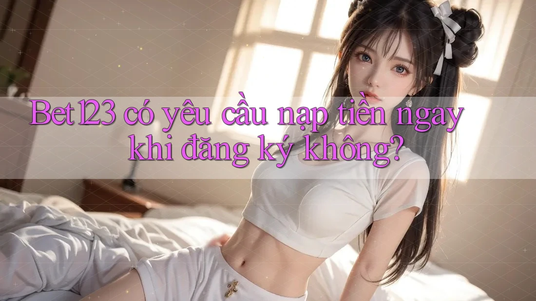 Bet123 có yêu cầu nạp tiền ngay khi đăng ký không? Bet123 có yêu cầu nạp tiền ngay khi đăng ký không?