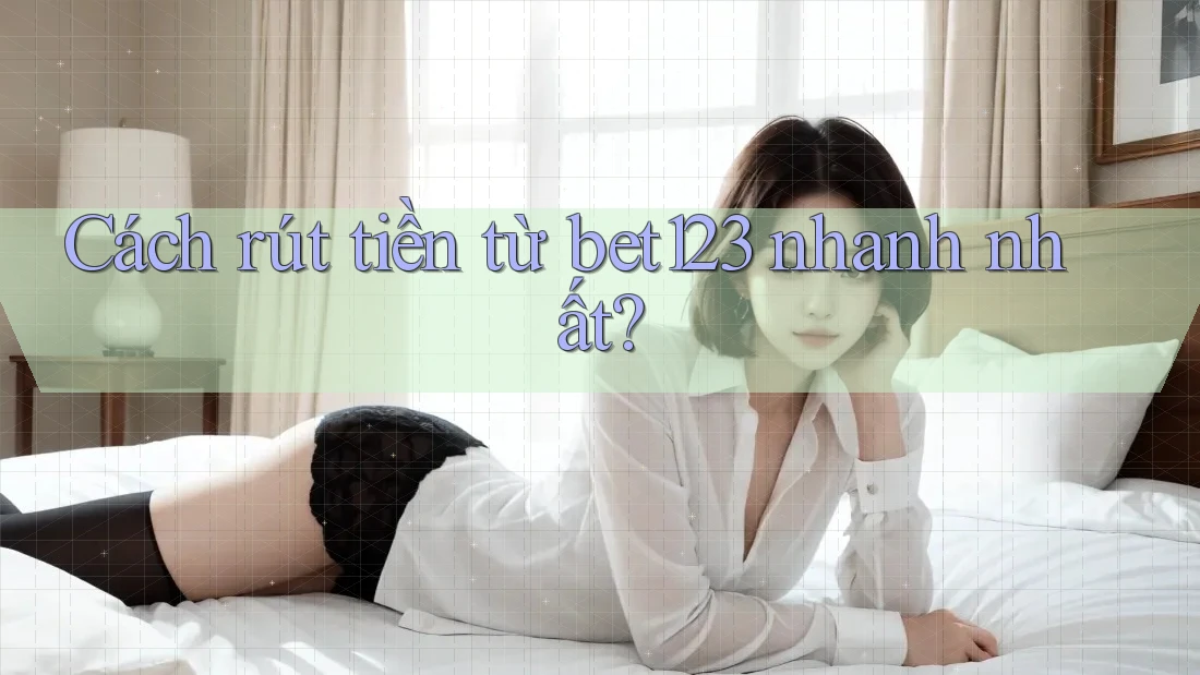 Cách rút tiền từ bet123 nhanh nhất?