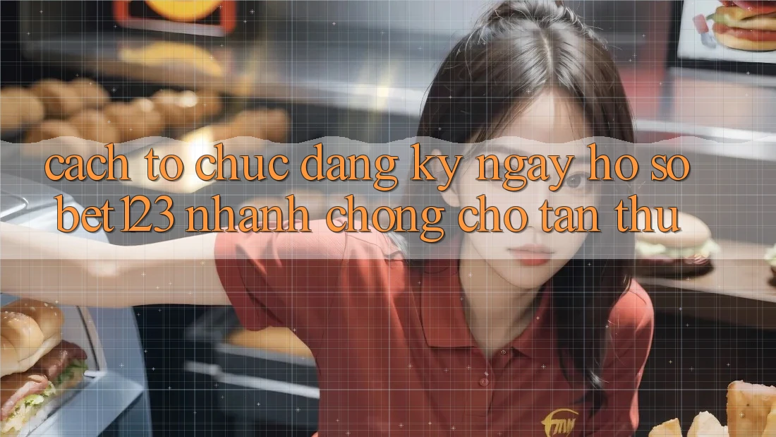 Cách tổ chức Đăng ký ngay Hồ sơ bet123 Nhanh chóng Cho Tân Thủ Cách tổ chức Đăng ký ngay Hồ sơ bet123 Nhanh chóng Cho Tân Thủ