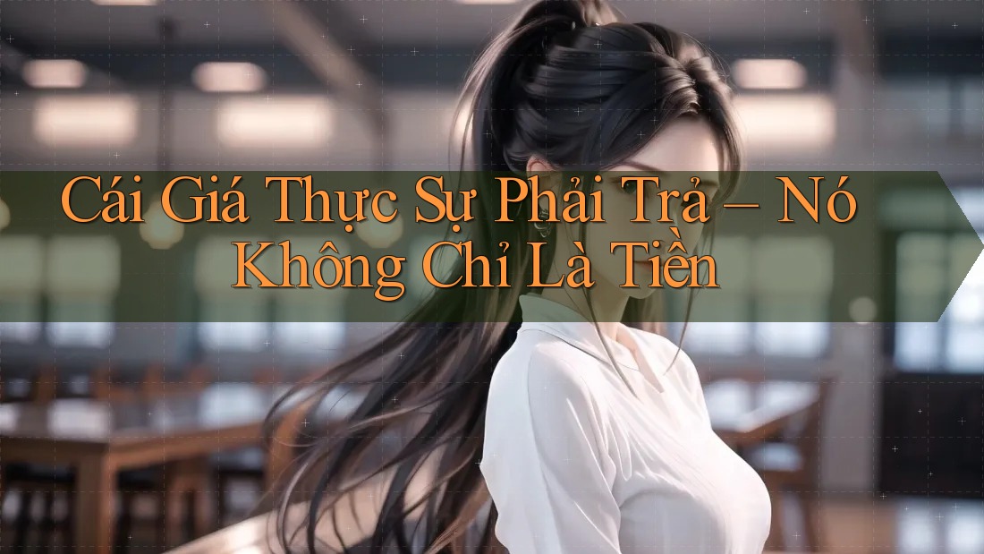 Cái Giá Thực Sự Phải Trả – Nó Không Chỉ Là Tiền