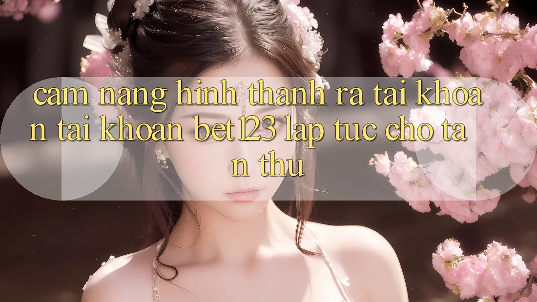 Cẩm nang Hình thành ra tài khoản Tài Khoản bet123 Lập tức Cho Tân Thủ