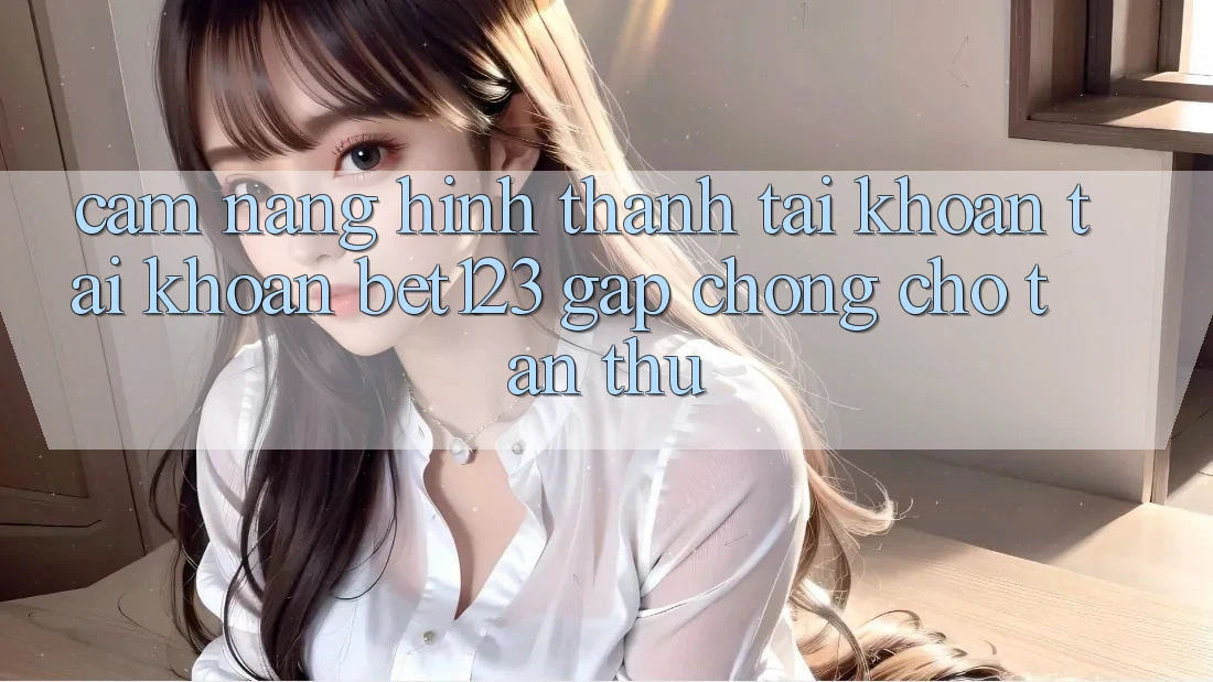 Cẩm nang Hình thành tài khoản Tài Khoản bet123 Gấp Chóng Cho Tân Thủ