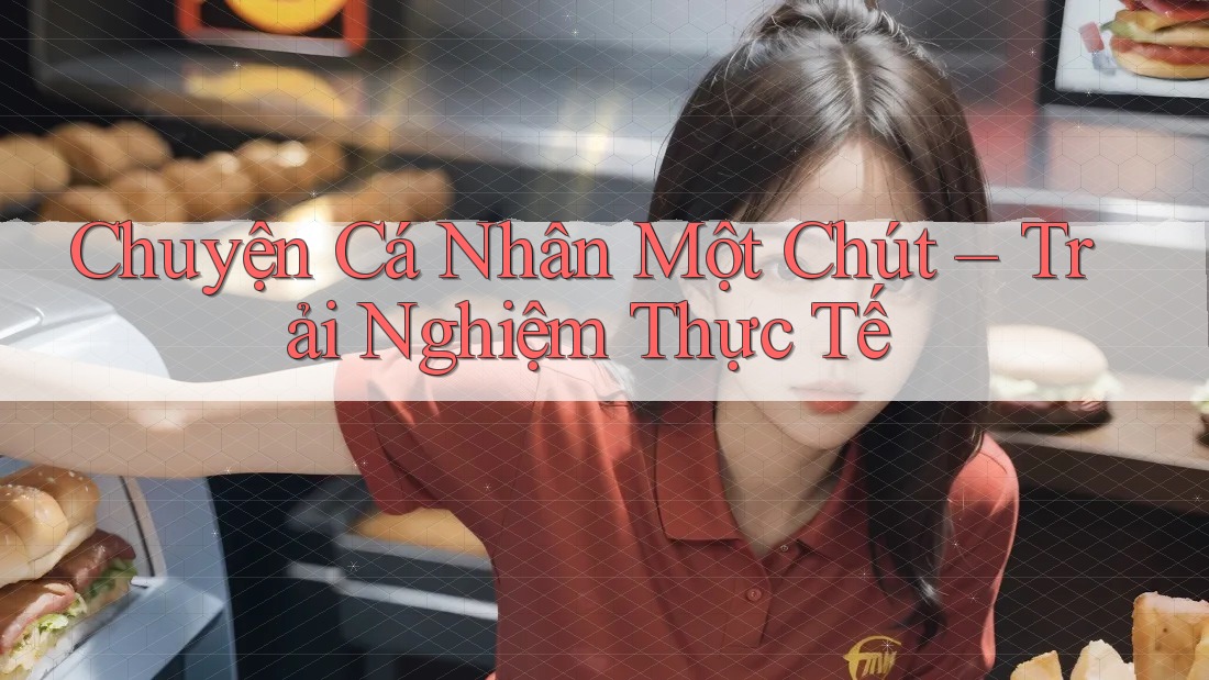 Chuyện Cá Nhân Một Chút – Trải Nghiệm Thực Tế