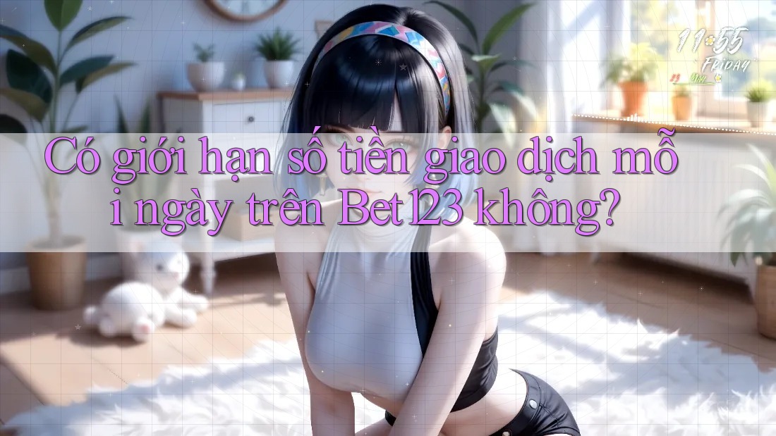 Có giới hạn số tiền giao dịch mỗi ngày trên Bet123 không?