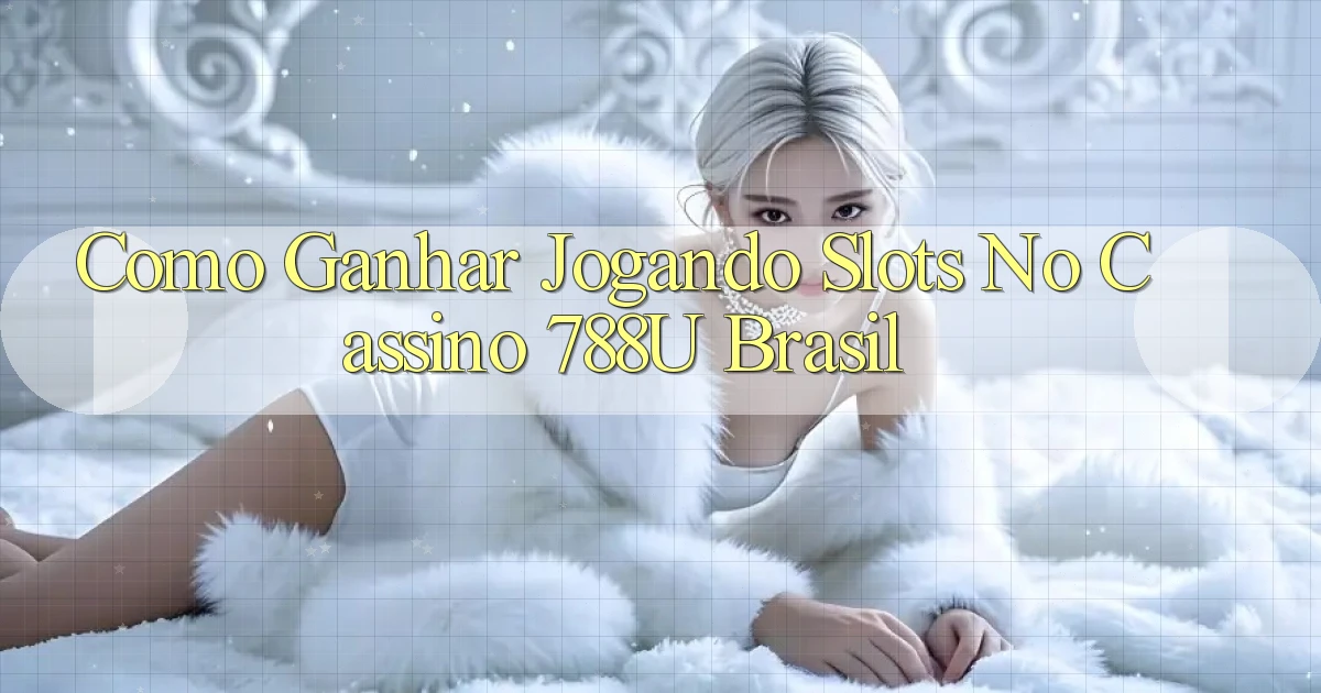Como Ganhar Jogando Slots no Cassino 788u Brasil