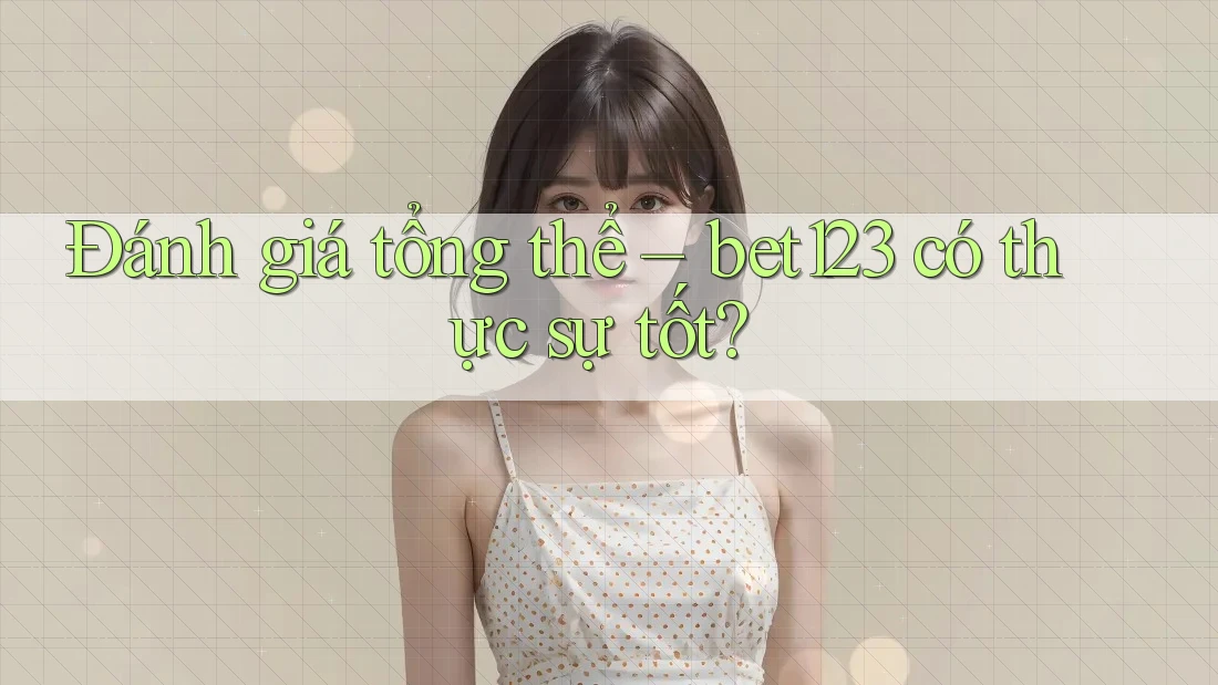 Đánh giá tổng thể – bet123 có thực sự tốt? Đánh giá tổng thể – bet123 có thực sự tốt?