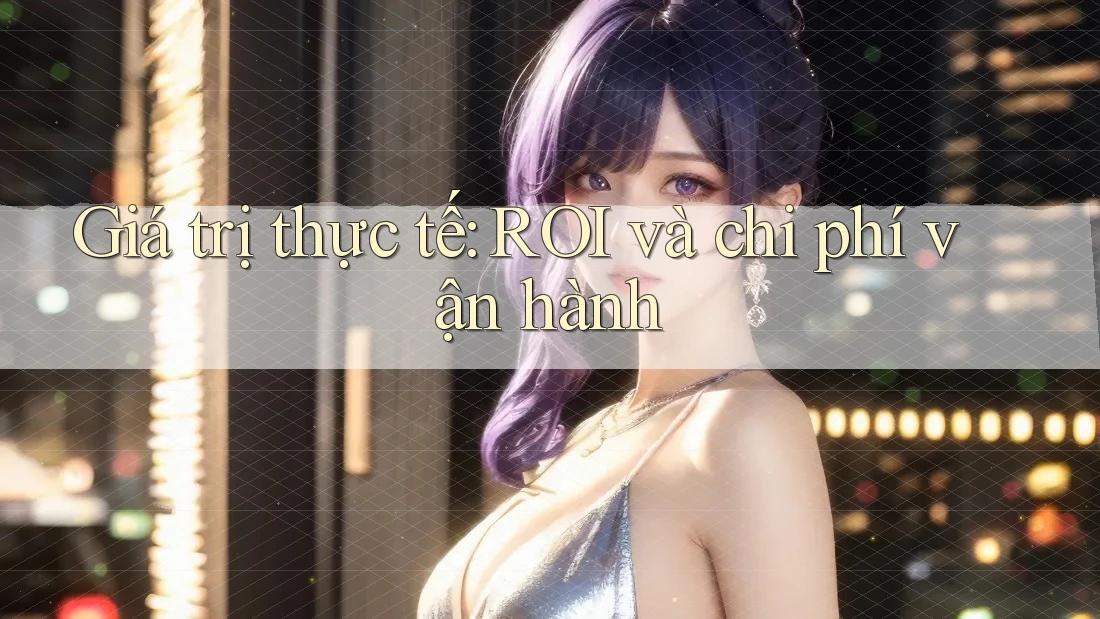 Giá trị thực tế: ROI và chi phí vận hành Giá trị thực tế: ROI và chi phí vận hành