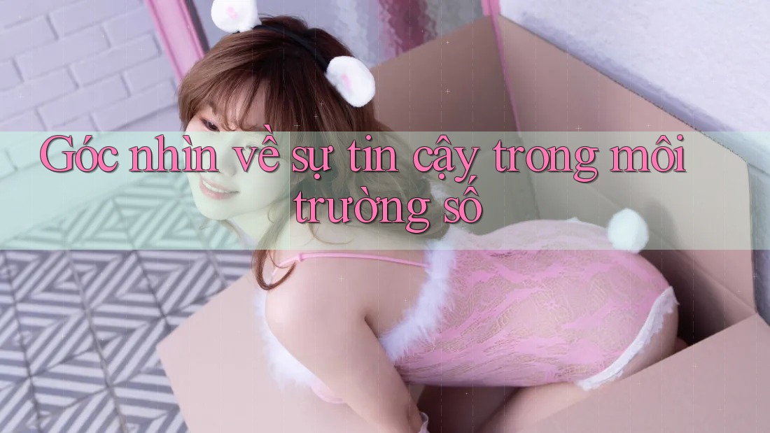 Góc nhìn về sự tin cậy trong môi trường số Góc nhìn về sự tin cậy trong môi trường số