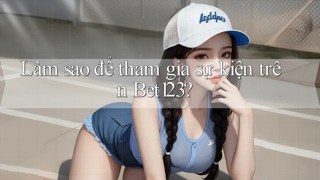 Làm sao để tham gia sự kiện trên Bet123? Làm sao để tham gia sự kiện trên Bet123?