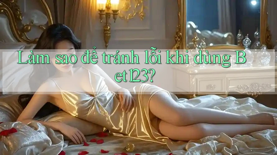 Làm sao để tránh lỗi khi dùng Bet123?