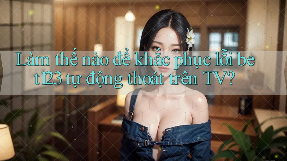Làm thế nào để khắc phục lỗi bet123 tự động thoát trên TV? Làm thế nào để khắc phục lỗi bet123 tự động thoát trên TV?
