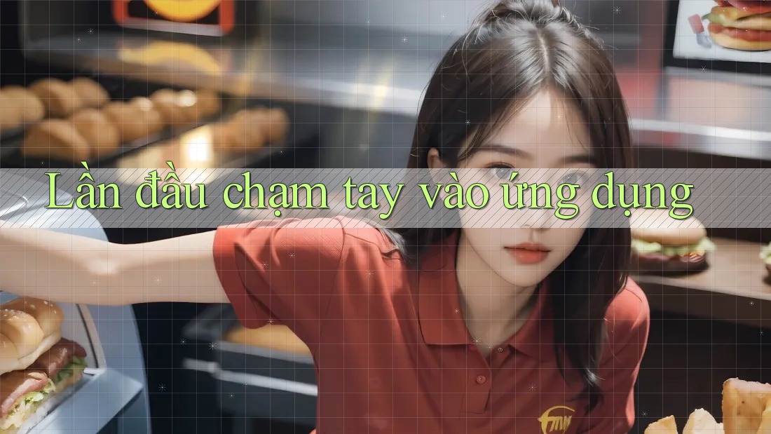 Lần đầu chạm tay vào ứng dụng Lần đầu chạm tay vào ứng dụng