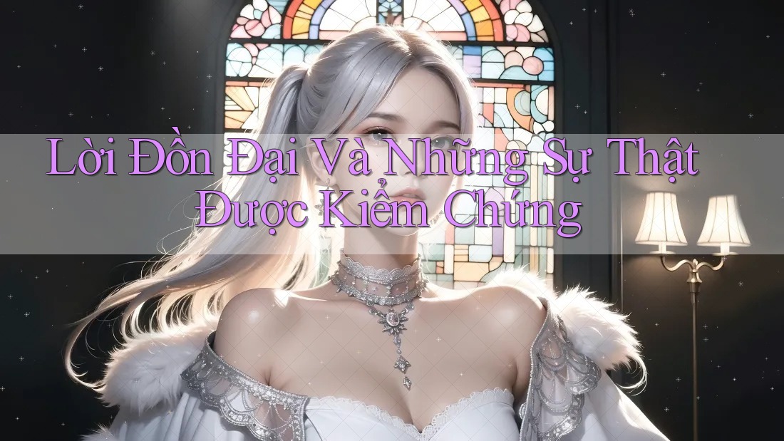 Lời Đồn Đại Và Những Sự Thật Được Kiểm Chứng Lời Đồn Đại Và Những Sự Thật Được Kiểm Chứng