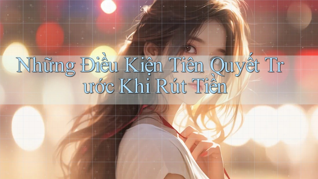 Những Điều Kiện Tiên Quyết Trước Khi Rút Tiền