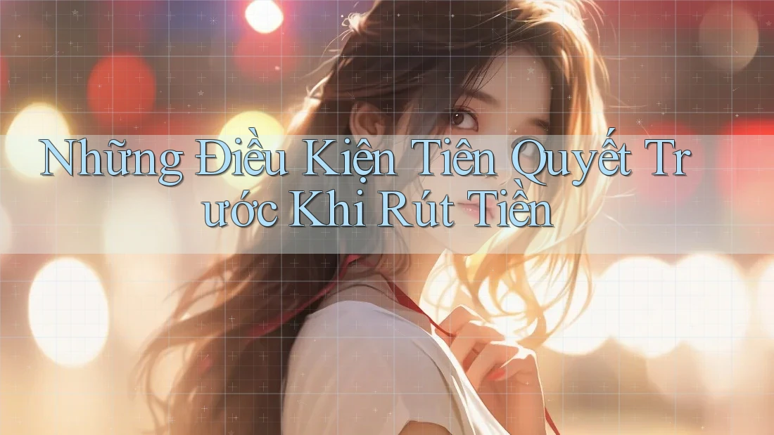 Những Điều Kiện Tiên Quyết Trước Khi Rút Tiền