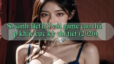 So sánh Bet123 với game cao thấp khác cực kỳ chi tiết (2026)