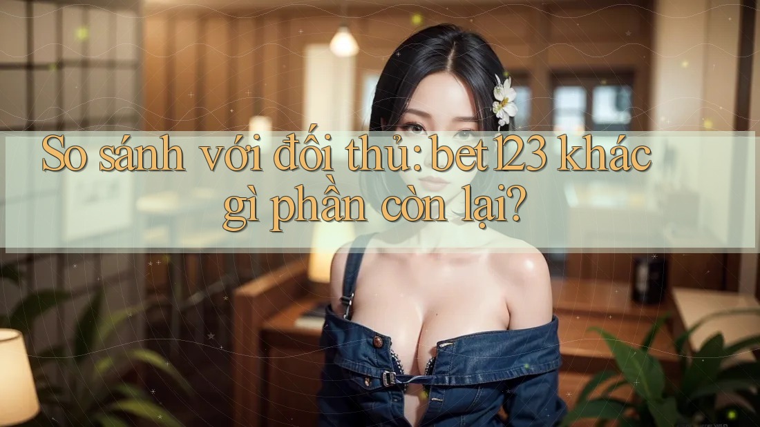 So sánh với đối thủ: bet123 khác gì phần còn lại?