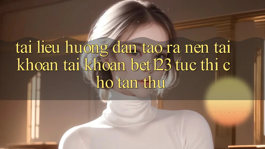 Tài liệu hướng dẫn Tạo ra nên tài khoản Tài Khoản bet123 Tức thì Cho Tân Thủ