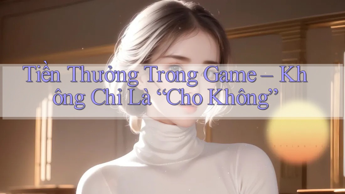 Tiền Thưởng Trong Game – Không Chỉ Là “Cho Không”