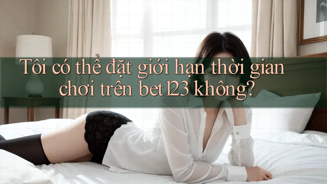 Tôi có thể đặt giới hạn thời gian chơi trên bet123 không?
